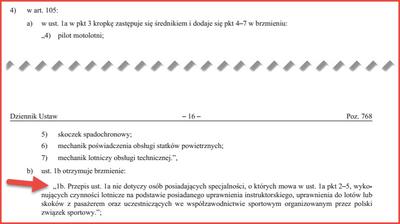 Badania dla skoczków spadochronowych