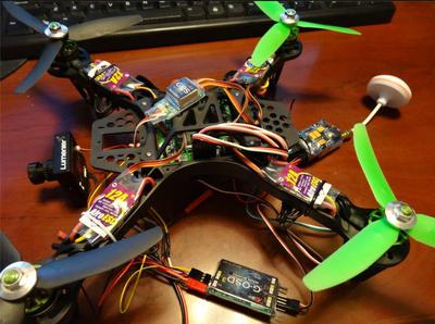 Drona praktycznie mozesz zrobić samemu