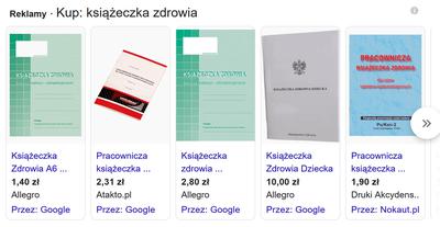 Druk książeczki zdrowia