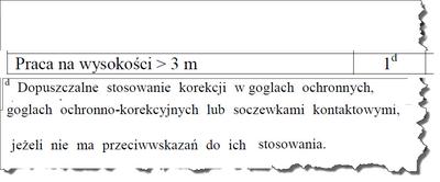 Zasady noszenia soczewek kontaktowych przy pracy na wysokości