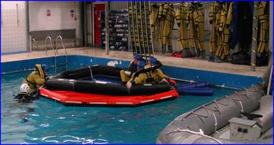 Offshore Survival Courses in Falck Nutek Aberdeen Scotland